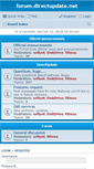 Mobile Screenshot of forum.directupdate.net
