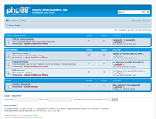 Tablet Screenshot of forum.directupdate.net